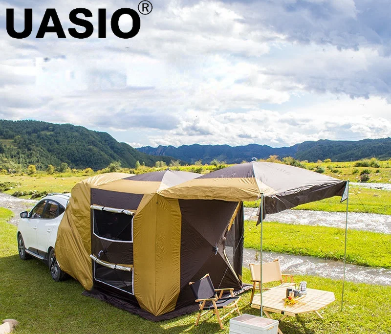 1.8×1.8M Car Rear Tent Trunk Sunshade Rainproof Outdoor Self-driving Tour Barbecue Camping Car Tail Extension Tent Dropshipping
1.8×1.8M Car Rear Tent Trunk Sunshade Rainproof Outdoor Self-driving Tour Barbecue Camping Car Tail Extension Tent Dropshipping