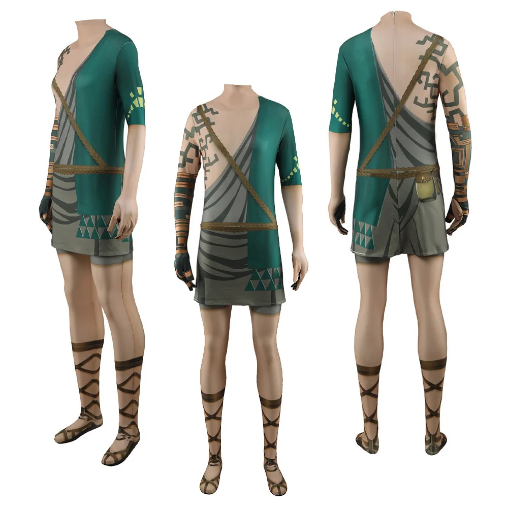 Link Jumpsuit Game Zeldar Cosplay Costume Men Women Fancy Clothes Outfits Halloween Carnival Party Disguise Roleplay Suit
Link Jumpsuit Game Zeldar Cosplay Costume Men Women Fancy Clothes Outfits Halloween Carnival Party Disguise Roleplay Suit