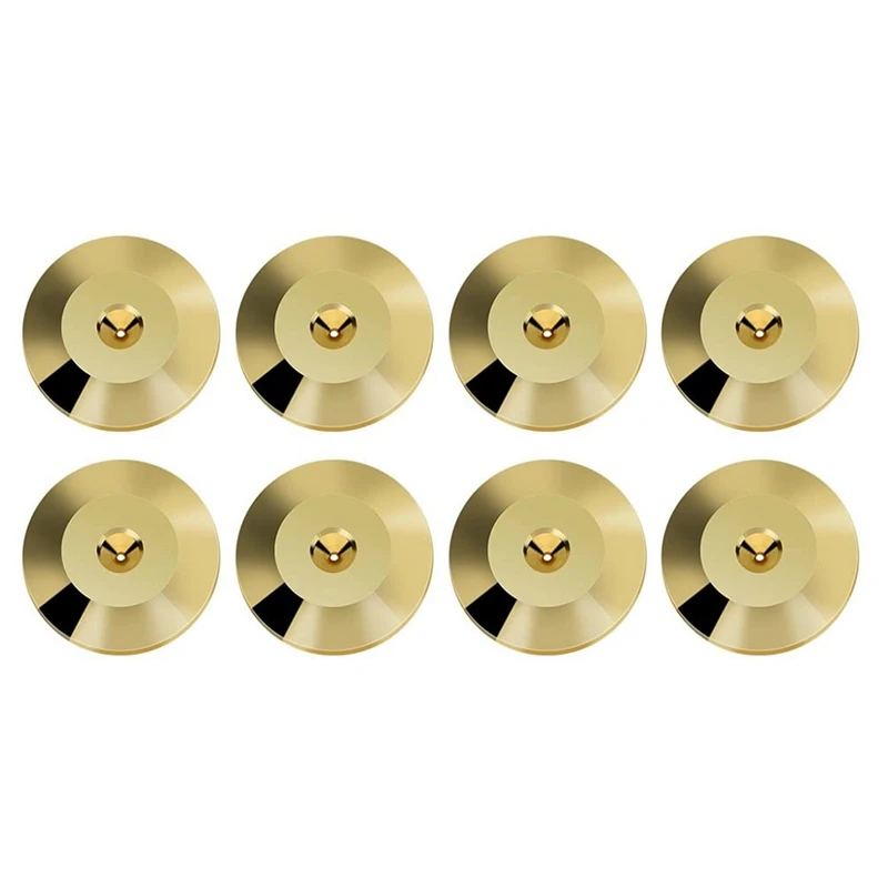 8 Pcs Universal Copper Speaker Spikes Pads Speaker Shock Base Pad Isolation Stand Feet Cone Base Mats Floor 25 x 4mm
8 Pcs Universal Copper Speaker Spikes Pads Speaker Shock Base Pad Isolation Stand Feet Cone Base Mats Floor 25 x 4mm