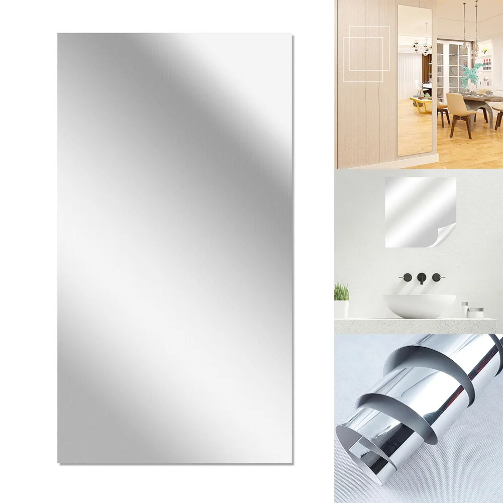 Self-adhesive Mirror Foil Wall Mirror Foil Mirror Foil Decoration 200x60 Cm For Bathroom Self-adhesive Mirror Sticker Mural
Self-adhesive Mirror Foil Wall Mirror Foil Mirror Foil Decoration 200x60 Cm For Bathroom Self-adhesive Mirror Sticker Mural