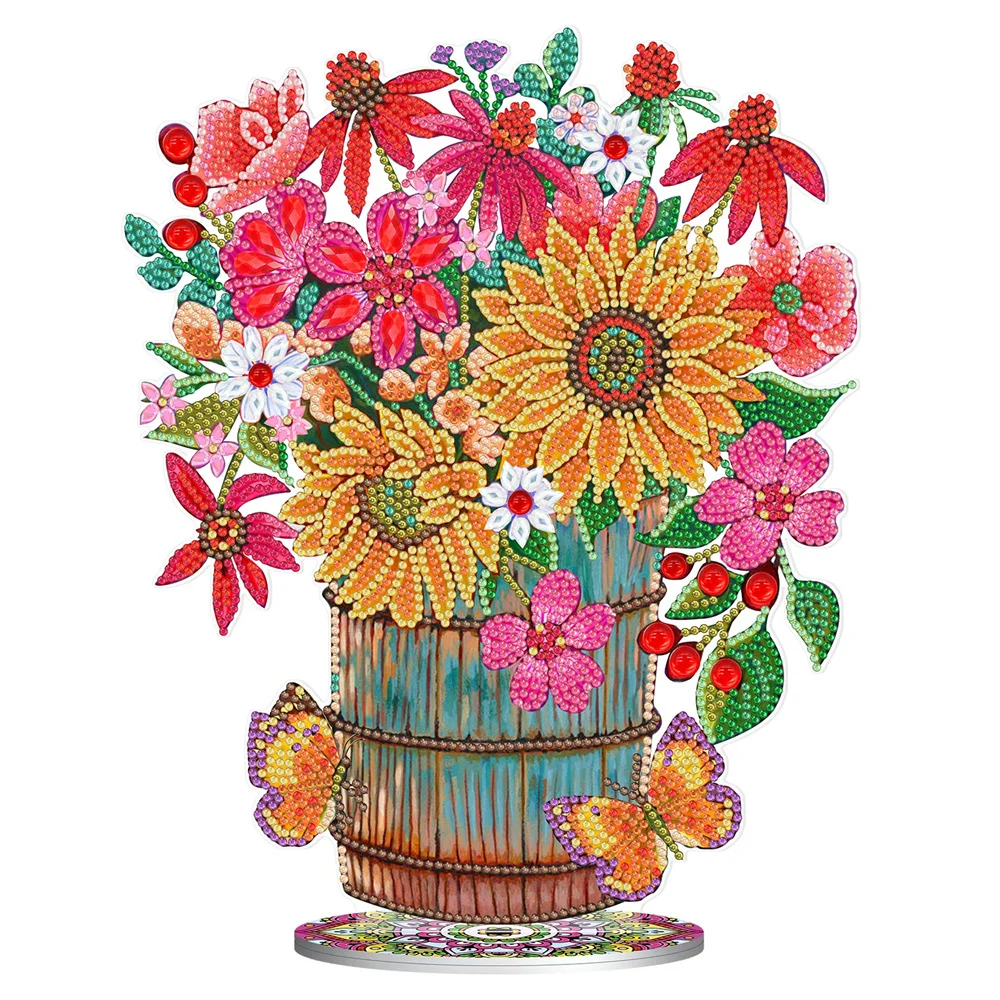 DIY Special shape diamond Painting Flower tabletop Ornaments decoration Embroidery craft Cross Stitch rhinestone Mosaic Art
DIY Special shape diamond Painting Flower tabletop Ornaments decoration Embroidery craft Cross Stitch rhinestone Mosaic Art