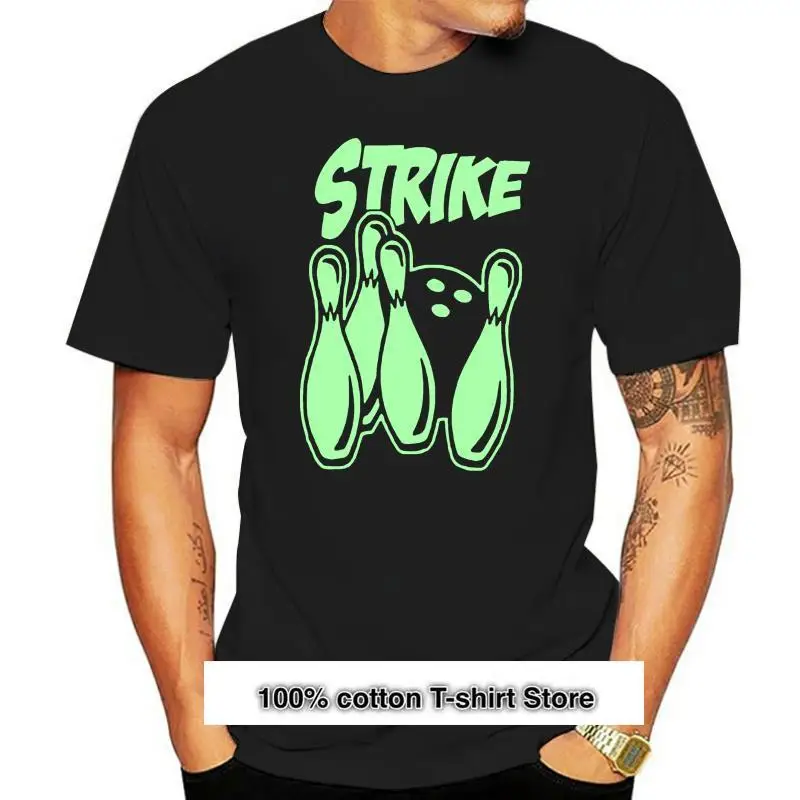 Camiseta de diez pines Bowling Strike para hombres y adultos, camisa que brilla en la oscuridad
Camiseta de diez pines Bowling Strike para hombres y adultos, camisa que brilla en la oscuridad