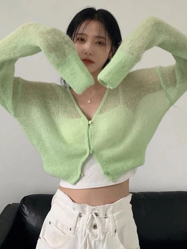 Protection Slim Tops Color Cropped Sun Woherb Y2k Damski Kardigan Korean Knitted Thin Cardigan Summer Through Candy See Women
Protection Slim Tops Color Cropped Sun Woherb Y2k Damski Kardigan Korean Knitted Thin Cardigan Summer Through Candy See Women