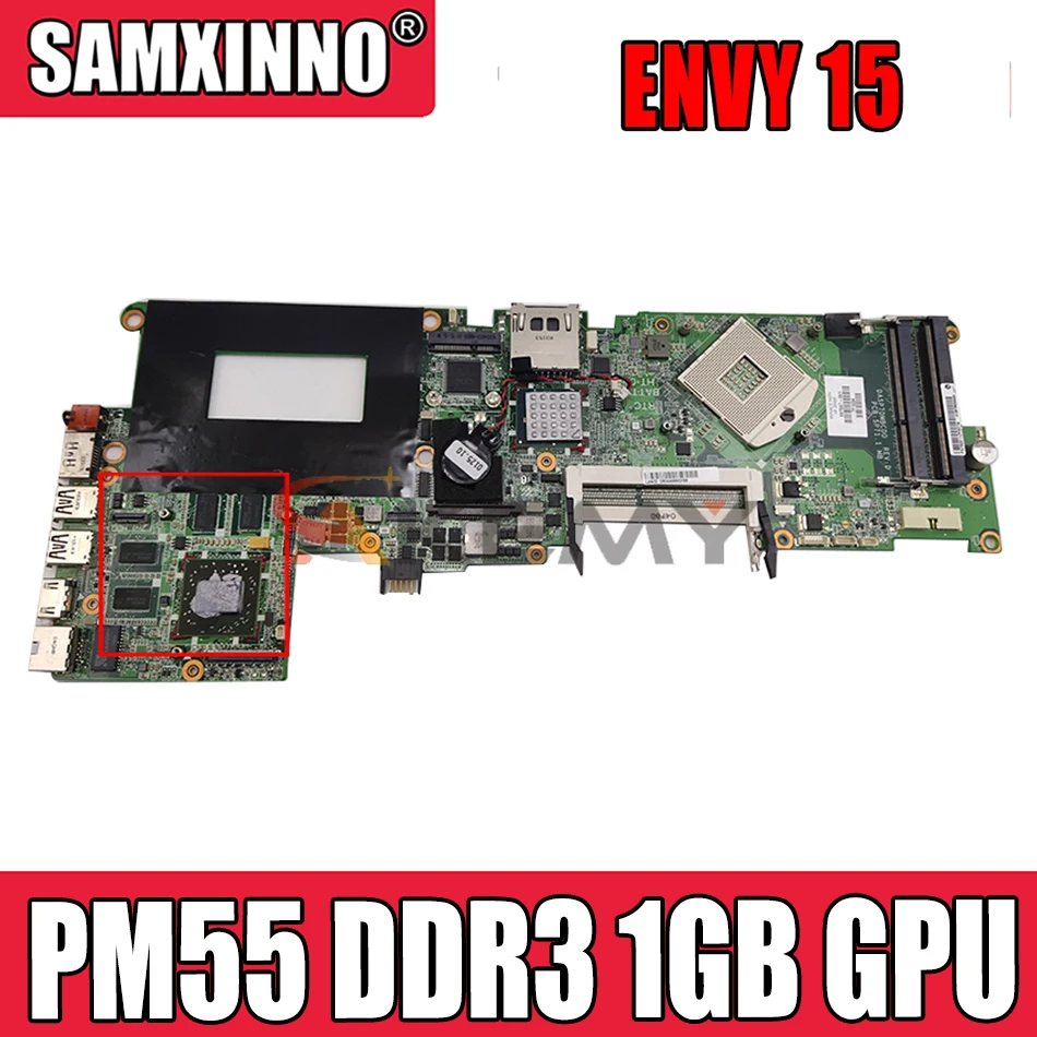 Akemy For HP ENVY 15 Laptop Motherboard PM55 DDR3 576772-001 DA0SP7MBCE0 Main Board 1GB GPU
Akemy For HP ENVY 15 Laptop Motherboard PM55 DDR3 576772-001 DA0SP7MBCE0 Main Board 1GB GPU