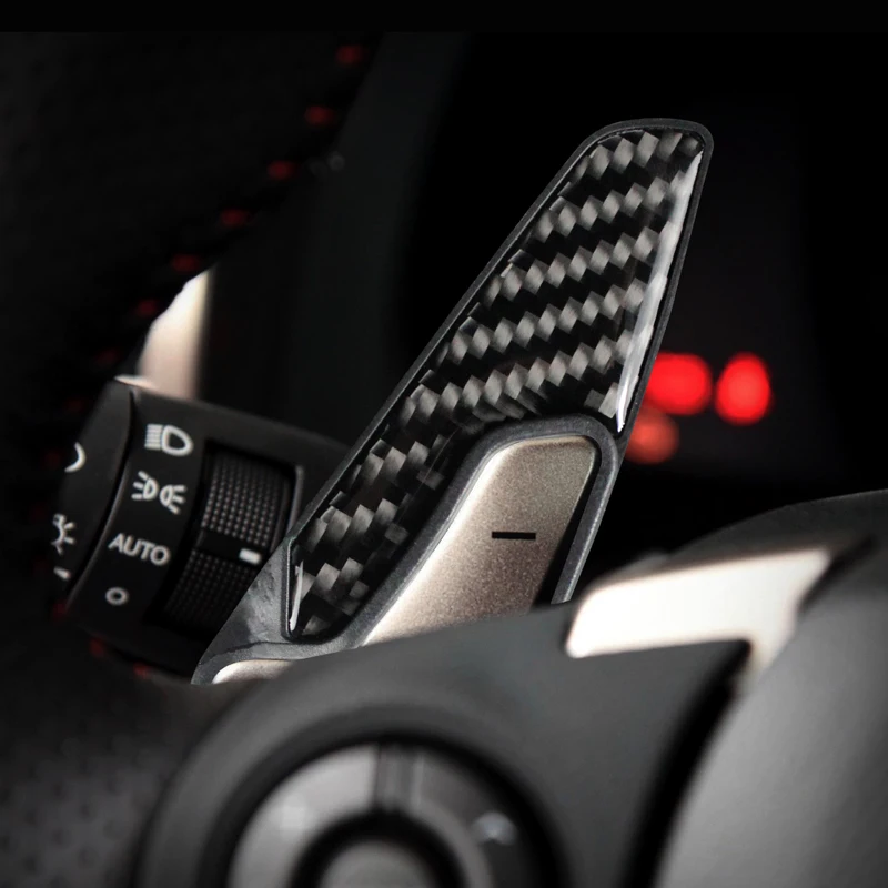 Carbon Fibre Car Steering Wheel Gear Shifter Shift Paddle Extension For Lexus RC NX IS 2013 2014 2015 2016 2017 Interior sticker
Carbon Fibre Car Steering Wheel Gear Shifter Shift Paddle Extension For Lexus RC NX IS 2013 2014 2015 2016 2017 Interior sticker