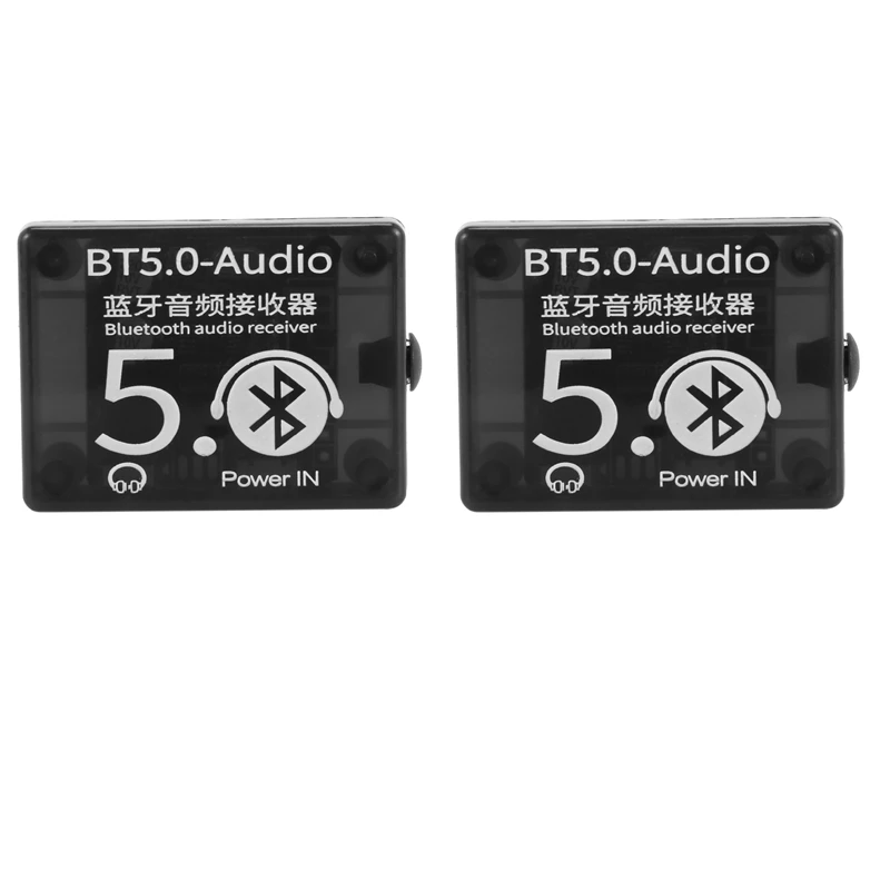 2X BT5.0 Audio Receiver MP3 Bluetooth Decoder Lossless Car Speaker Audio Amplifier Board With Case
2X BT5.0 Audio Receiver MP3 Bluetooth Decoder Lossless Car Speaker Audio Amplifier Board With Case