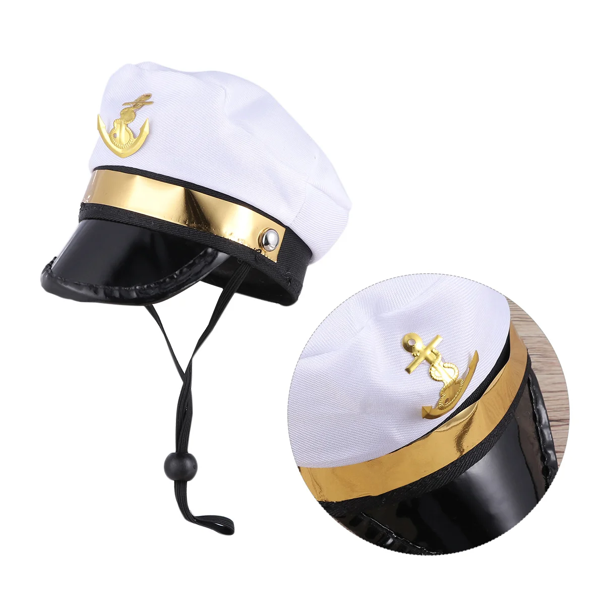 Funny Pet Hat Headpiece Fancy Headgear Costume Accessories Photo Props for Cat Dog Puppy (Sailor)
Funny Pet Hat Headpiece Fancy Headgear Costume Accessories Photo Props for Cat Dog Puppy (Sailor)