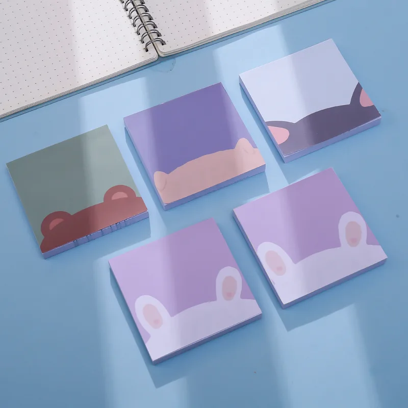 Блокнот для записей с милыми мультяшными изображениями, 50 листов 
Блокнот для записей с милыми мультяшными изображениями, 50 листов