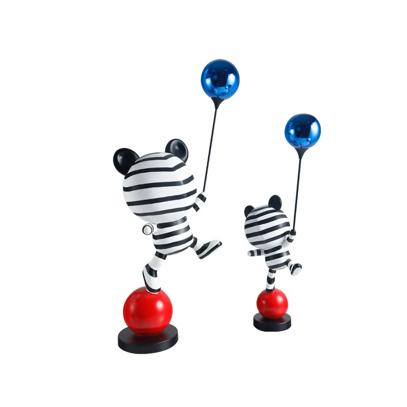 Modern resin creative children's balloon cartoon bear sculpture modern home decor interior decor
Modern resin creative children's balloon cartoon bear sculpture modern home decor interior decor