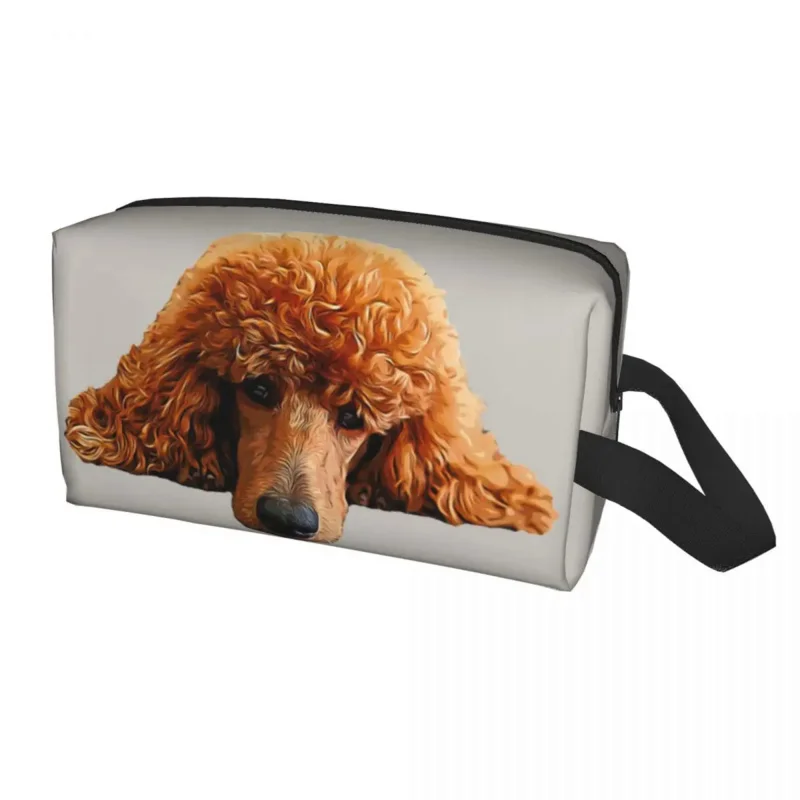 Custom Kawaii Poodle Head Toiletry Bag for Women Cute Puppy Dog Makeup Cosmetic Organizer Ladies Beauty Storage Dopp Kit Case
Custom Kawaii Poodle Head Toiletry Bag for Women Cute Puppy Dog Makeup Cosmetic Organizer Ladies Beauty Storage Dopp Kit Case
