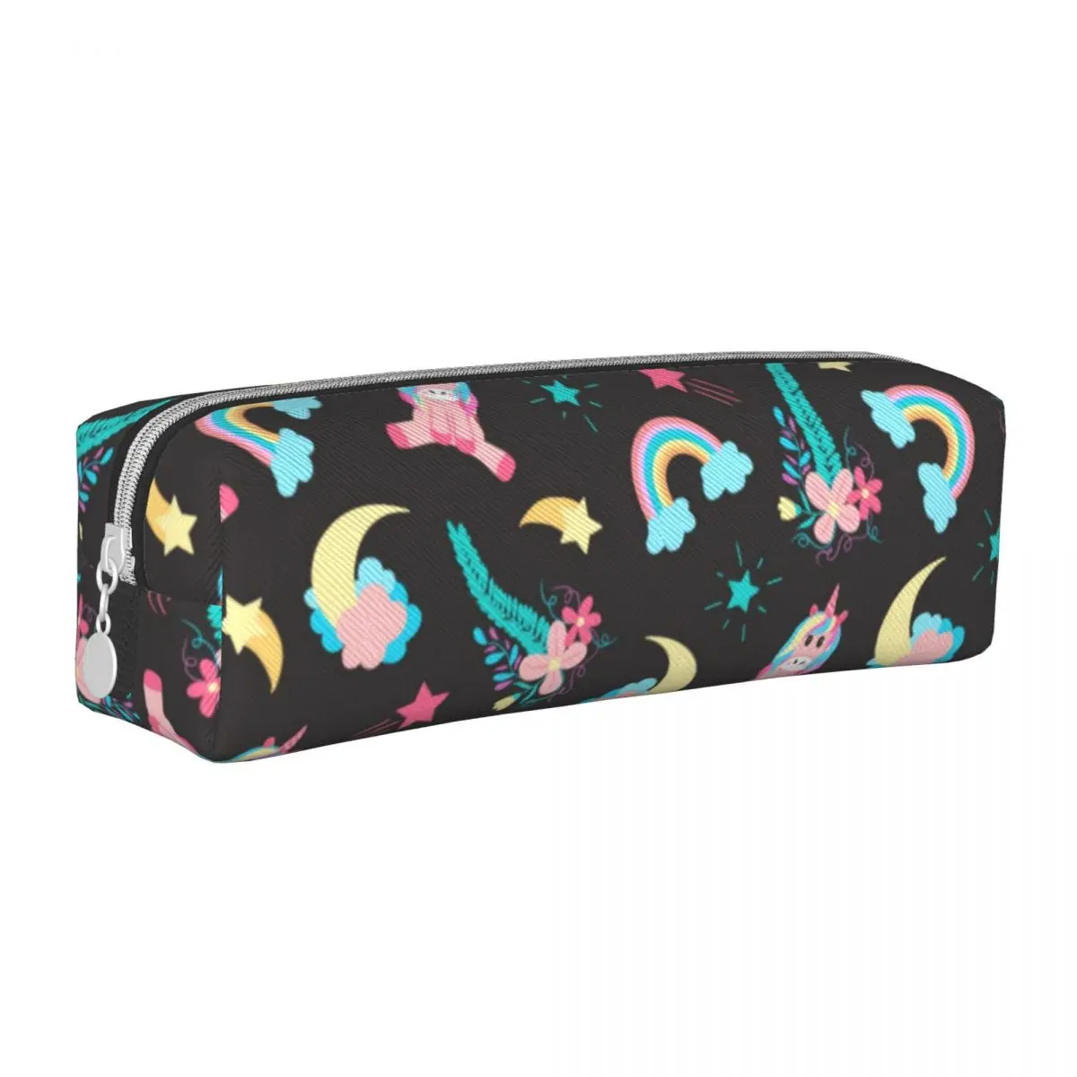 Cute Pink Black Unicorn Square Pencil Case Rainbow Floral Stars Back to School Teenager Leather Pencil Box Cool Pen Organizer
Cute Pink Black Unicorn Square Pencil Case Rainbow Floral Stars Back to School Teenager Leather Pencil Box Cool Pen Organizer