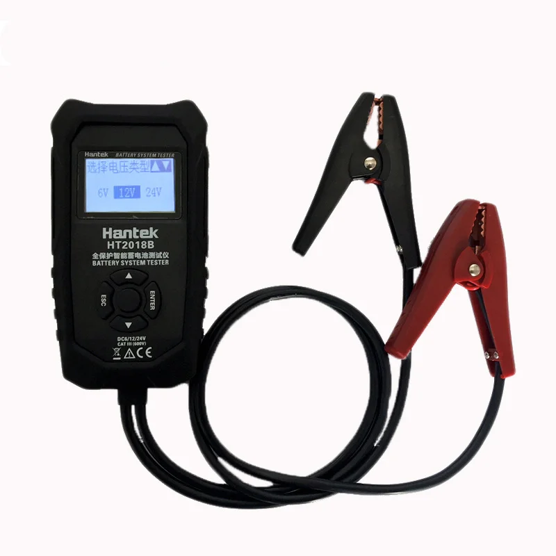 XEAST Automotive Car Battery System Tester HT2018B Digital LCD Battery Capacity Charging Analyzer 6V/12V/24V
XEAST Automotive Car Battery System Tester HT2018B Digital LCD Battery Capacity Charging Analyzer 6V/12V/24V