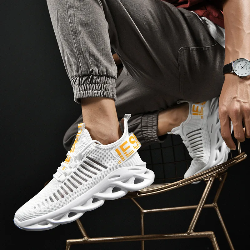 2022 Summer Breathable Woven Mesh Shoes Fashion Sports Shoes Blade Sole Lightweight Running Men's Shoes Coconut Shoes
2022 Summer Breathable Woven Mesh Shoes Fashion Sports Shoes Blade Sole Lightweight Running Men's Shoes Coconut Shoes