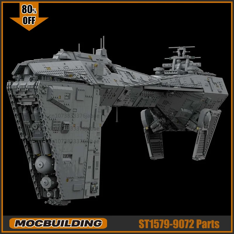 

Конечный коллекционер Series Wars MOC Imperial Nebulon строительный блок UCS технология кирпичи космический корабль Набор Модель броненосца игрушки