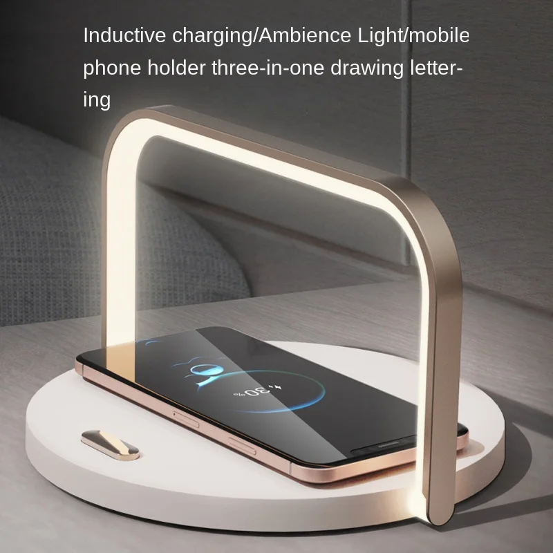 Smart Square 15W Fast Charging Wireless Charger Desktop Base USB Charging Multifunctional Mobile Phone Holder
Smart Square 15W Fast Charging Wireless Charger Desktop Base USB Charging Multifunctional Mobile Phone Holder