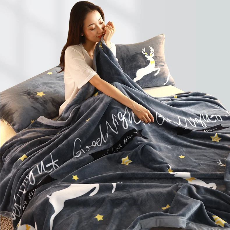 Spring Flannel Blanket Autumn Thick Cover Bed Fluffy Nordic Warm Double Winter Blanket Luxury Mantas De Cama Home Textile DG50TZ
Spring Flannel Blanket Autumn Thick Cover Bed Fluffy Nordic Warm Double Winter Blanket Luxury Mantas De Cama Home Textile DG50TZ
