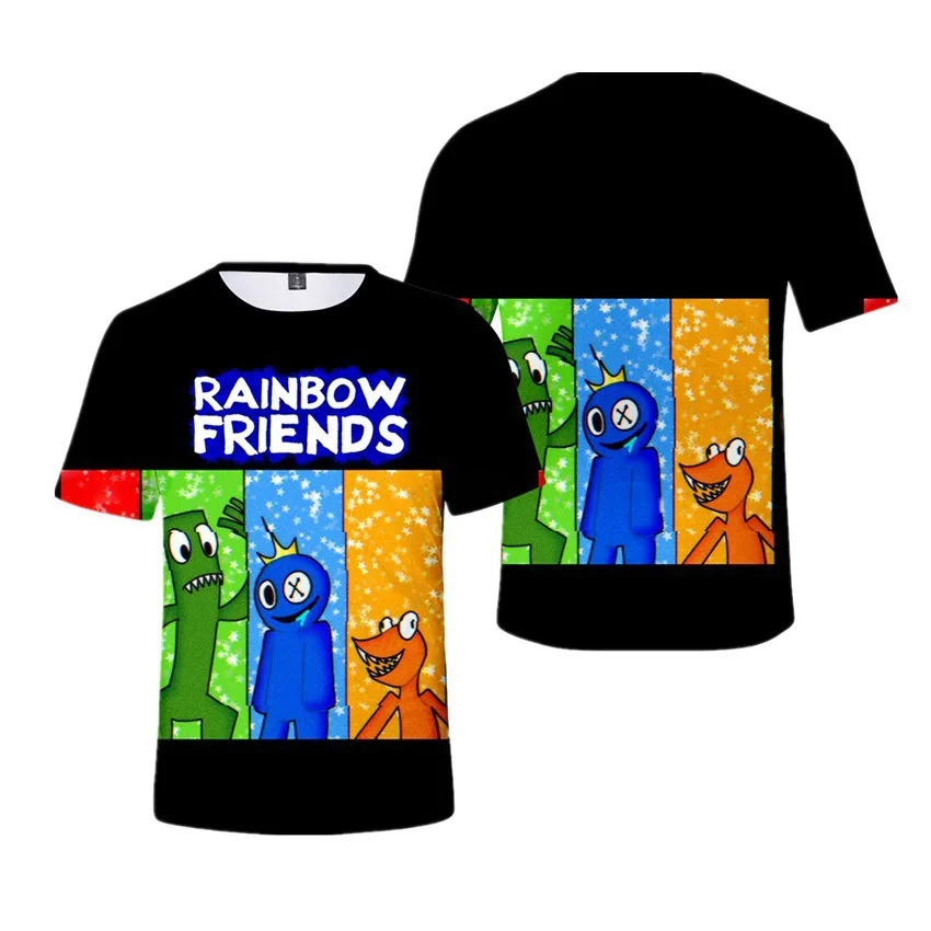 Rainbow Friends Mens T Shirts Cosplay T-Shirt Girls Boys Short Sleeve Summer Tops Clothes Tshirts Children Sports Tees Clothing
Rainbow Friends Mens T Shirts Cosplay T-Shirt Girls Boys Short Sleeve Summer Tops Clothes Tshirts Children Sports Tees Clothing