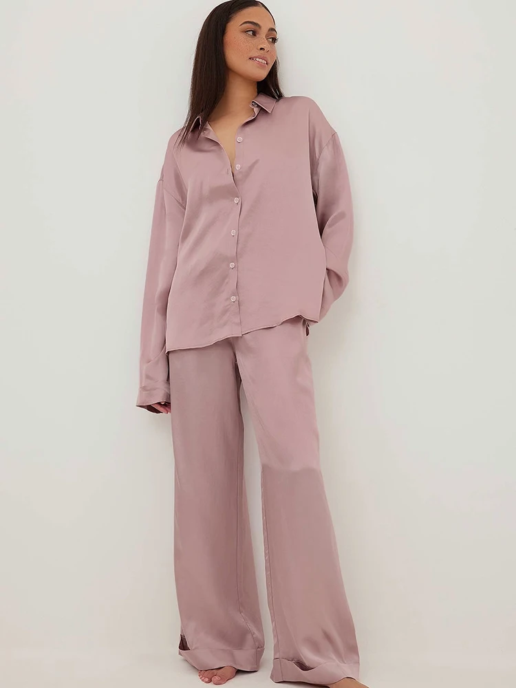 Женская свободная ночная рубашка Linad, комплект из 2 предметов, повседневная одежда для сна с длинным рукавом и отложным воротником, женские б...
Женская свободная ночная рубашка Linad, комплект из 2 предметов, повседневная одежда для сна с длинным рукавом и отложным воротником, женские б...