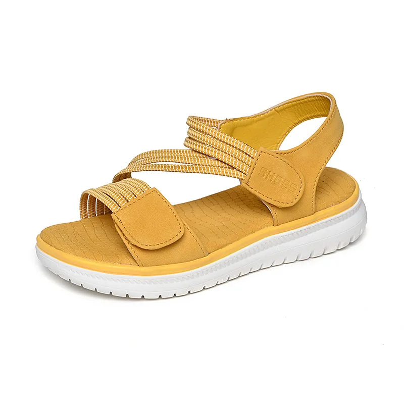 2022 New Fashion Brand Beach Sandals Women Thick Sole Summer Shoes Casual Women Sandals Soft Yellow Plus Size 42
2022 New Fashion Brand Beach Sandals Women Thick Sole Summer Shoes Casual Women Sandals Soft Yellow Plus Size 42