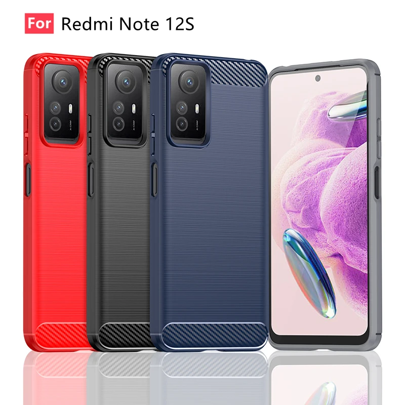 For Redmi Note 12S Case Cover Xiaomi Redmi Note 12S 12 Pro Plus Capas Back Carbon Fiber Soft TPU Cover For Redmi Note 12S Fundas
For Redmi Note 12S Case Cover Xiaomi Redmi Note 12S 12 Pro Plus Capas Back Carbon Fiber Soft TPU Cover For Redmi Note 12S Fundas