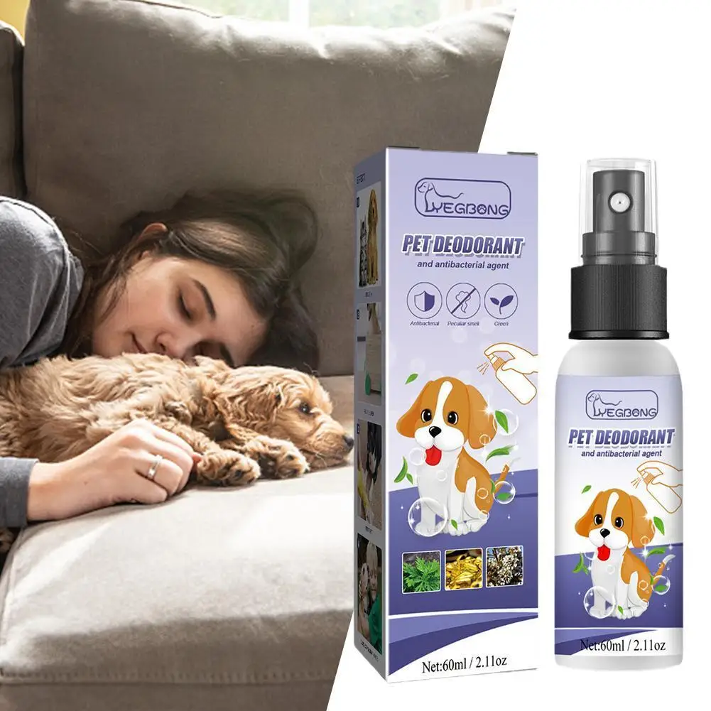 60 мл натуральный растительный дезодорант-спрей для домашних питомцев собаки питомца щенка жидкий спрей для макияжа товары для удаления запаха G O4c0
60 мл натуральный растительный дезодорант-спрей для домашних питомцев собаки питомца щенка жидкий спрей для макияжа товары для удаления запаха G O4c0