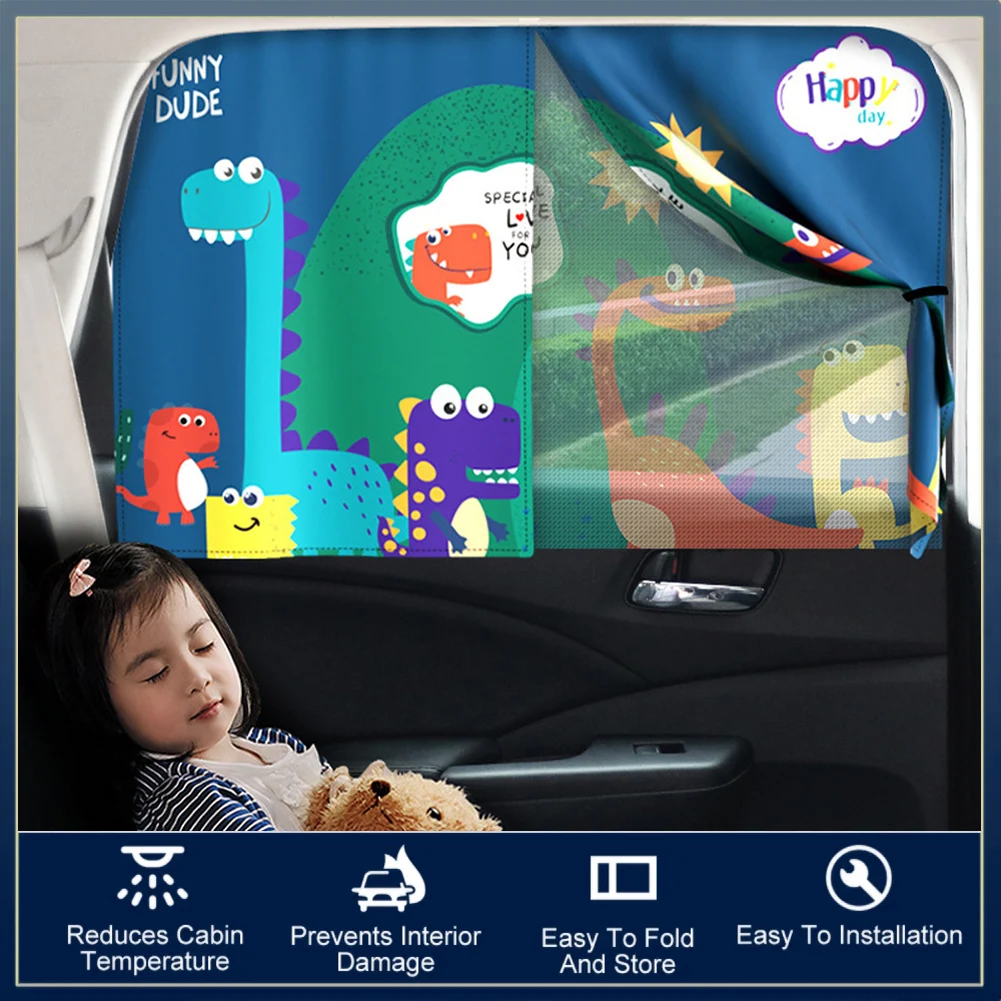 Magnetic Car Sunshade Cartoon Window Curtain Cover with Mesh Mosquito Proof for Kids UV Protection Shade for Car Truck Sedan SUV
Magnetic Car Sunshade Cartoon Window Curtain Cover with Mesh Mosquito Proof for Kids UV Protection Shade for Car Truck Sedan SUV