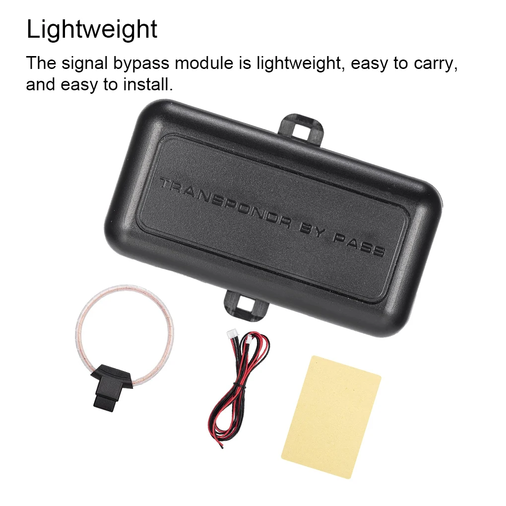 Car Alarm Signal Immobilizer Bypass Module Chip Release for Engine Starter Stop Button Universal Auto Accessories 
Car Alarm Signal Immobilizer Bypass Module Chip Release for Engine Starter Stop Button Universal Auto Accessories
