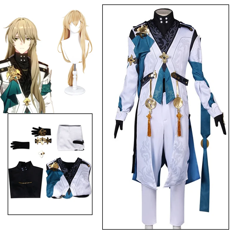 Honkai: Star Rail Cosplay Costumes Luocha Game Uniform Wigs Comic Show Clothes Halloween Carnival Costumes Men
Honkai: Star Rail Cosplay Costumes Luocha Game Uniform Wigs Comic Show Clothes Halloween Carnival Costumes Men
