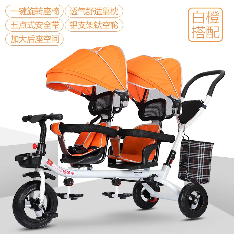 Twin Baby Stroller Double Baby Stroller Artifact Children's Trolley Can Sit and Lie Down Folding Light Stroller Artifact
Twin Baby Stroller Double Baby Stroller Artifact Children's Trolley Can Sit and Lie Down Folding Light Stroller Artifact
