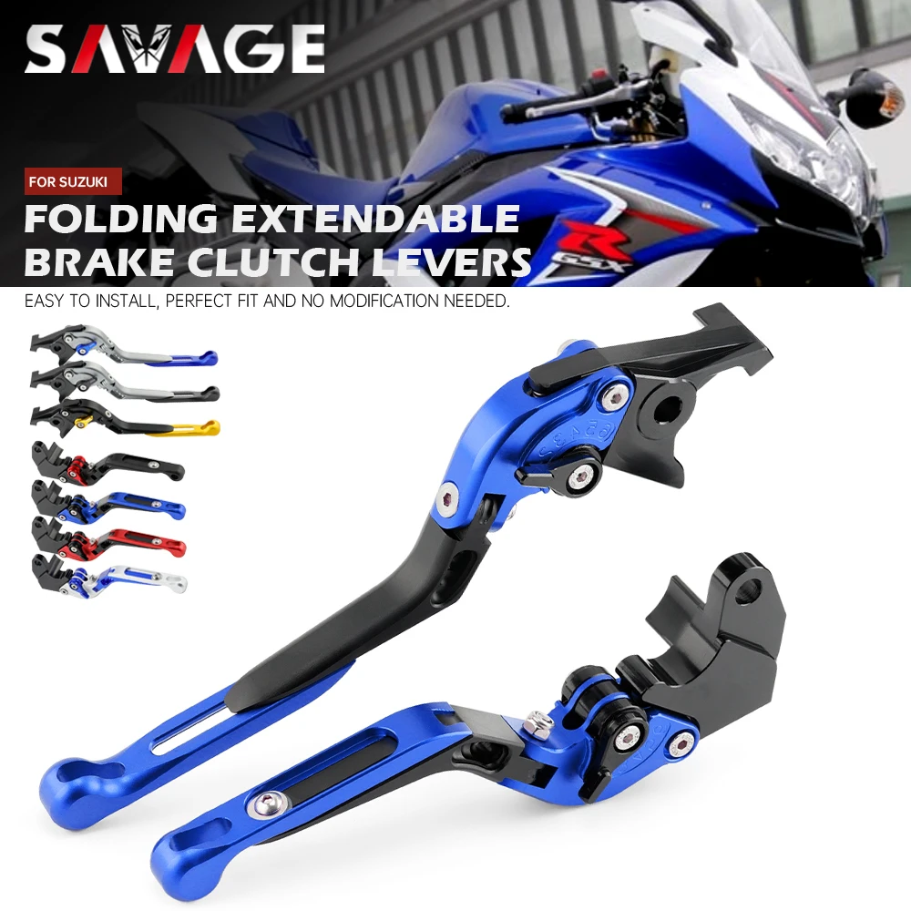 Brake Clutch Levers For SUZUKI GSXR 600 750 2006-2010 GSX-R 1000 Motorcycle Folding Extendable Adjustable Accessories MotorBike
Brake Clutch Levers For SUZUKI GSXR 600 750 2006-2010 GSX-R 1000 Motorcycle Folding Extendable Adjustable Accessories MotorBike