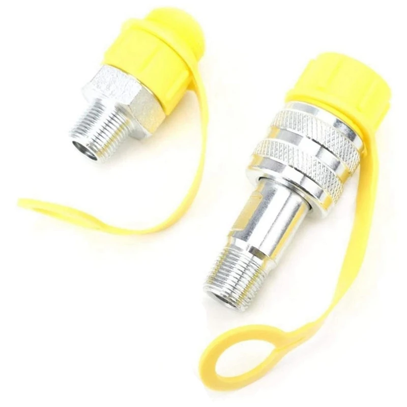 1 Set Of Hydraulic Fittings Quick Connector Zg3/8 High Pressure Tubing Male Connector Female Connector
1 Set Of Hydraulic Fittings Quick Connector Zg3/8 High Pressure Tubing Male Connector Female Connector