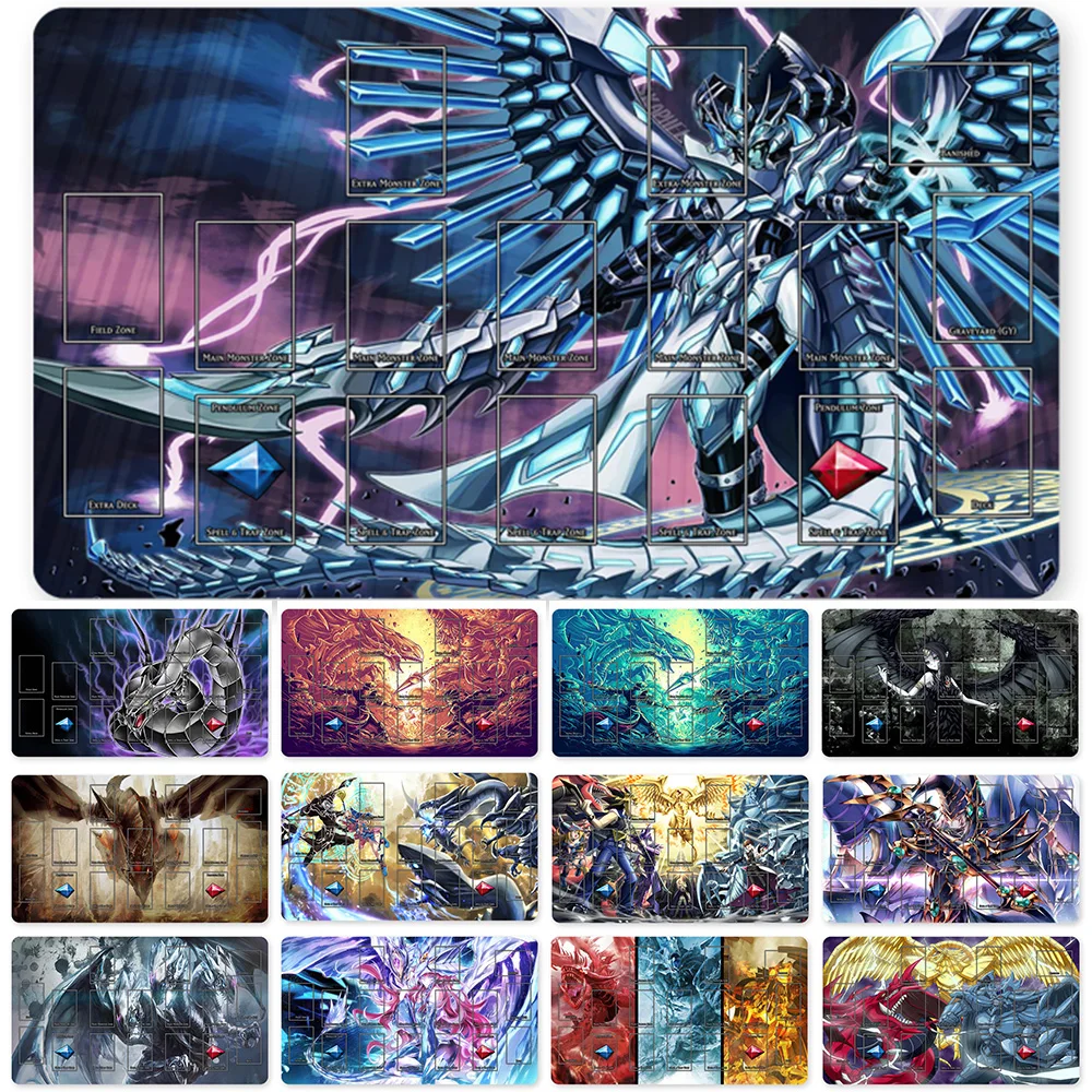 HOT OCG Playmat Blue-eyes Ultimate Dragon Dark Magician Duel Monsters Playmats Compatible for YuGiOh TCG + Free Bag - ygo (28)
HOT OCG Playmat Blue-eyes Ultimate Dragon Dark Magician Duel Monsters Playmats Compatible for YuGiOh TCG + Free Bag - ygo (28)