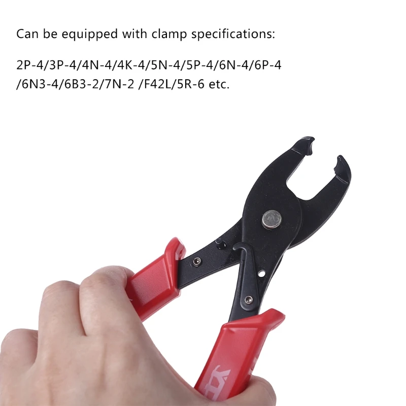 Wire Stripper Electrical Strain Relief Bushing Assembly Steel Pliers Tool Comfortable Rubber Handle Used for Workshop
Wire Stripper Electrical Strain Relief Bushing Assembly Steel Pliers Tool Comfortable Rubber Handle Used for Workshop