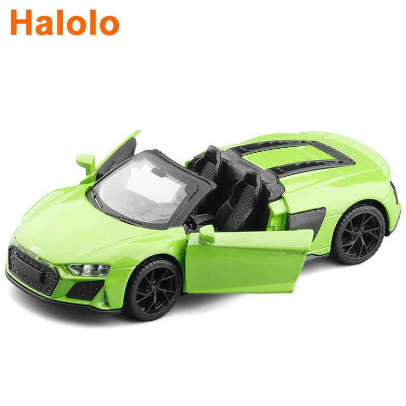1:32 Proportion R8 SPYDER 2020 Supercar Alloy Diecast Toy Vehicle Sound And Light Pull Back Simitation Cars Model Toys Gift
1:32 Proportion R8 SPYDER 2020 Supercar Alloy Diecast Toy Vehicle Sound And Light Pull Back Simitation Cars Model Toys Gift