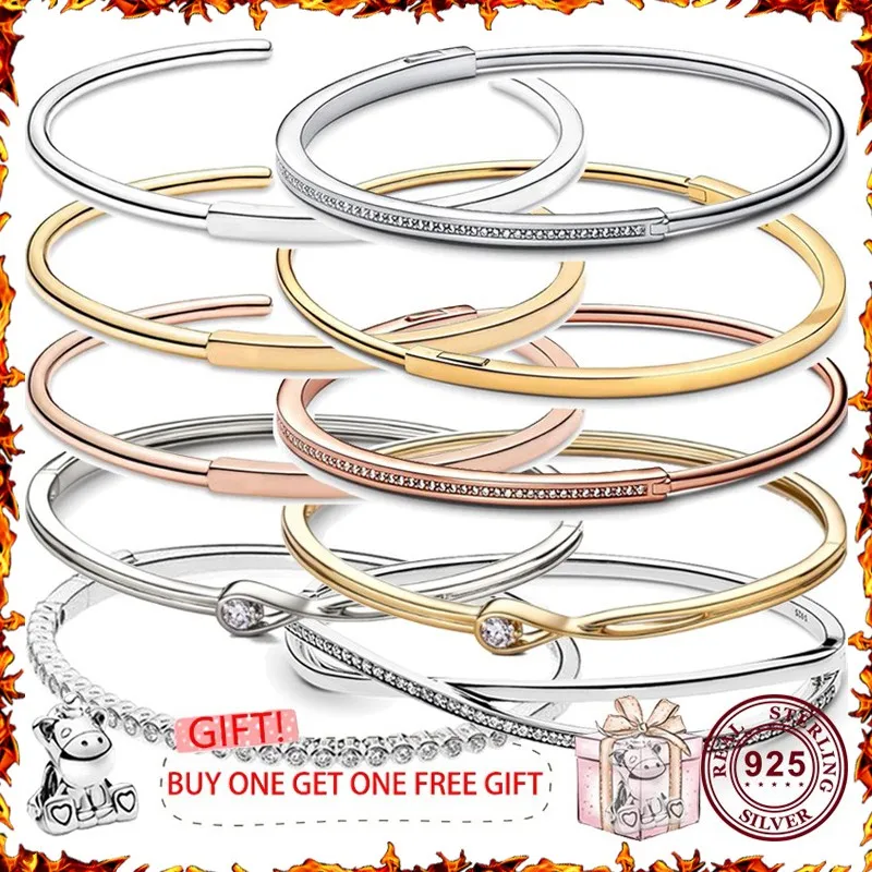 New Hot 925 Silver Signature Series I-d Meteor Women's Classic Open Signature Bracelet for Original Pandora Charm Jewelry
New Hot 925 Silver Signature Series I-d Meteor Women's Classic Open Signature Bracelet for Original Pandora Charm Jewelry