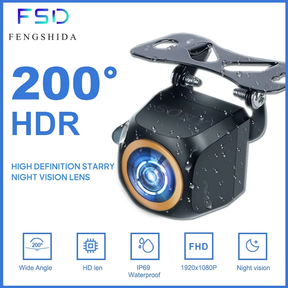 Передняя камера AHD 1920x1080P Автомобильная камера заднего вида 200 ° Золотая линза «рыбий глаз» Full HD с ночным видением, задняя часть автомобиля, реверс автомобиля
Передняя камера AHD 1920x1080P Автомобильная камера заднего вида 200 ° Золотая линза «рыбий глаз» Full HD с ночным видением, задняя часть автомобиля, реверс автомобиля