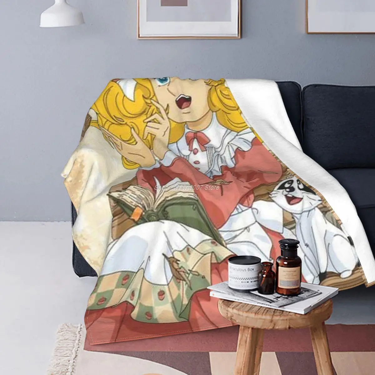 Candy Candy Anni 80 Cult Color Art Blanket Flannel Summer Anime Manga Portable Warm Throw Blankets for Home Office Plush Quilt
Candy Candy Anni 80 Cult Color Art Blanket Flannel Summer Anime Manga Portable Warm Throw Blankets for Home Office Plush Quilt