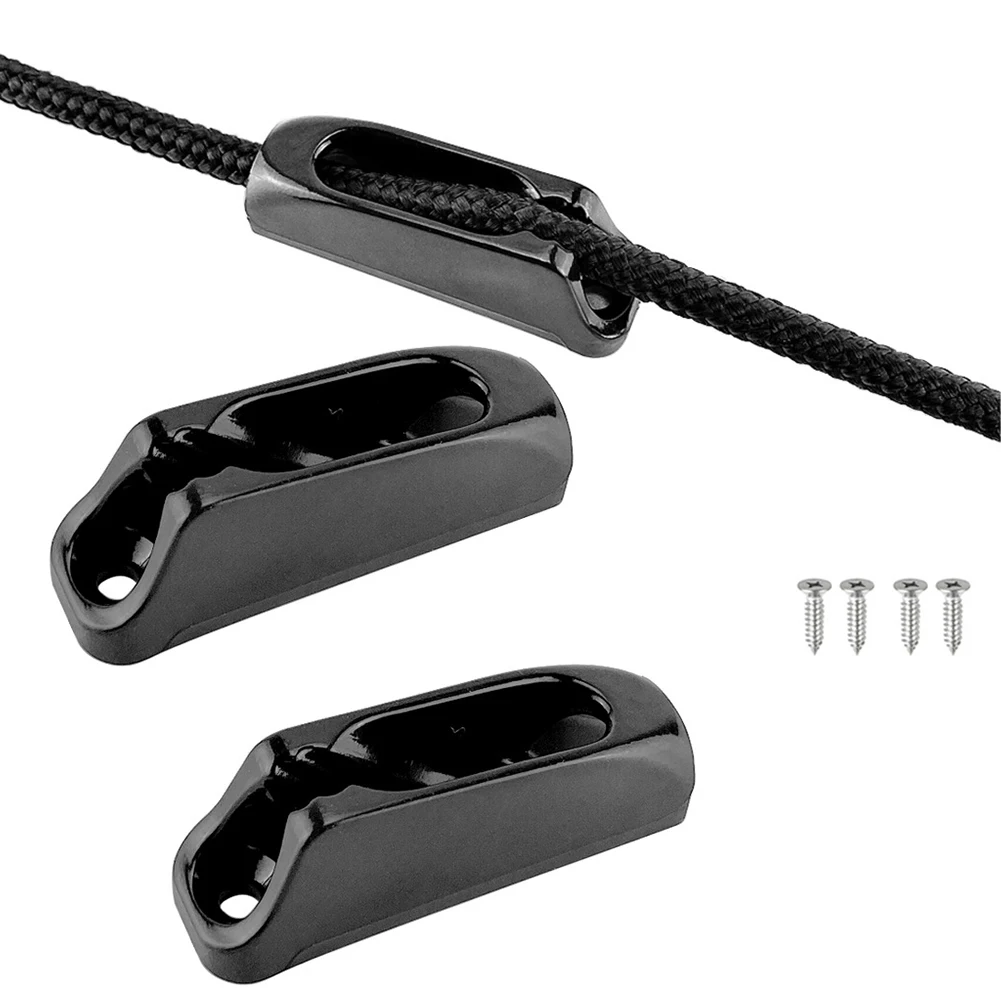 2Pcs Boat Black Nylon Self-Lock Rope Clam Cleat Cord Lock For Marine Accessories PPP0118061
2Pcs Boat Black Nylon Self-Lock Rope Clam Cleat Cord Lock For Marine Accessories PPP0118061