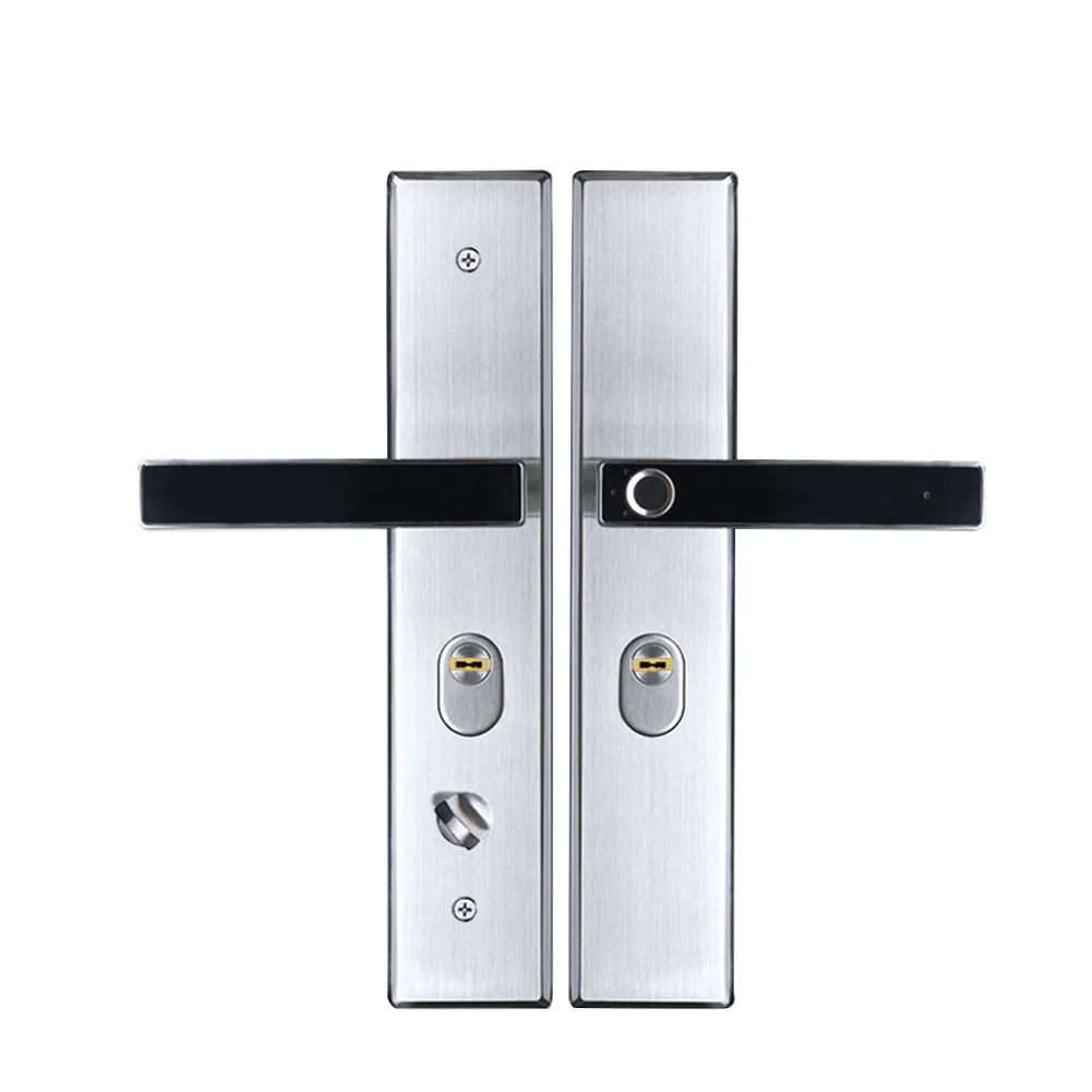 1pair Easy Install Home Security Electronic Smart Door Lock Keyless Zinc Alloy Rechargeable Fingerprint Handle Replacement Parts
1pair Easy Install Home Security Electronic Smart Door Lock Keyless Zinc Alloy Rechargeable Fingerprint Handle Replacement Parts