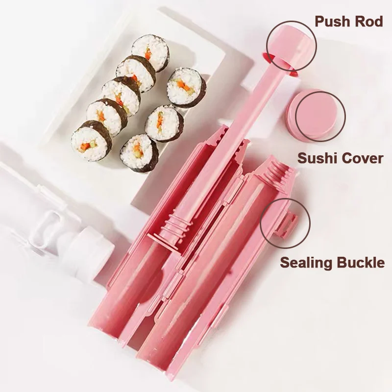 Sushi Maker Quick Sushi Bazooka Japanese Roller Rice Mold Vegetable Meat Rolling DIY Sushi Making Machine Kitchen Sushi Tool
Sushi Maker Quick Sushi Bazooka Japanese Roller Rice Mold Vegetable Meat Rolling DIY Sushi Making Machine Kitchen Sushi Tool