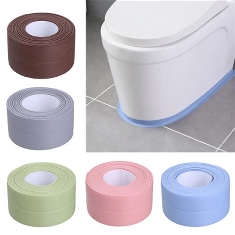 For Bathroom Kitchen Accessories Shower Bath Sealing Strip Tape Caulk Strip Self Adhesive Waterproof Wall Sticker Sink Edge Tape
For Bathroom Kitchen Accessories Shower Bath Sealing Strip Tape Caulk Strip Self Adhesive Waterproof Wall Sticker Sink Edge Tape