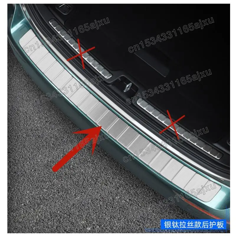 Trim For Volvo V60 2020 2021 Car styling stainless steel Rear Bumper Protector Sill Trunk Rear guard Tread Plate cover
Trim For Volvo V60 2020 2021 Car styling stainless steel Rear Bumper Protector Sill Trunk Rear guard Tread Plate cover