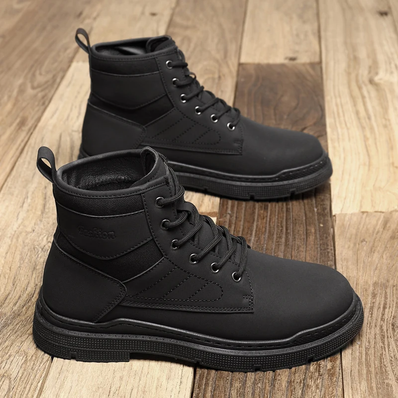 Autumn and winter new high-top shoes Martin boots trendy comfortable cargo boots motorcycle boots fashion casual men's shoes
Autumn and winter new high-top shoes Martin boots trendy comfortable cargo boots motorcycle boots fashion casual men's shoes