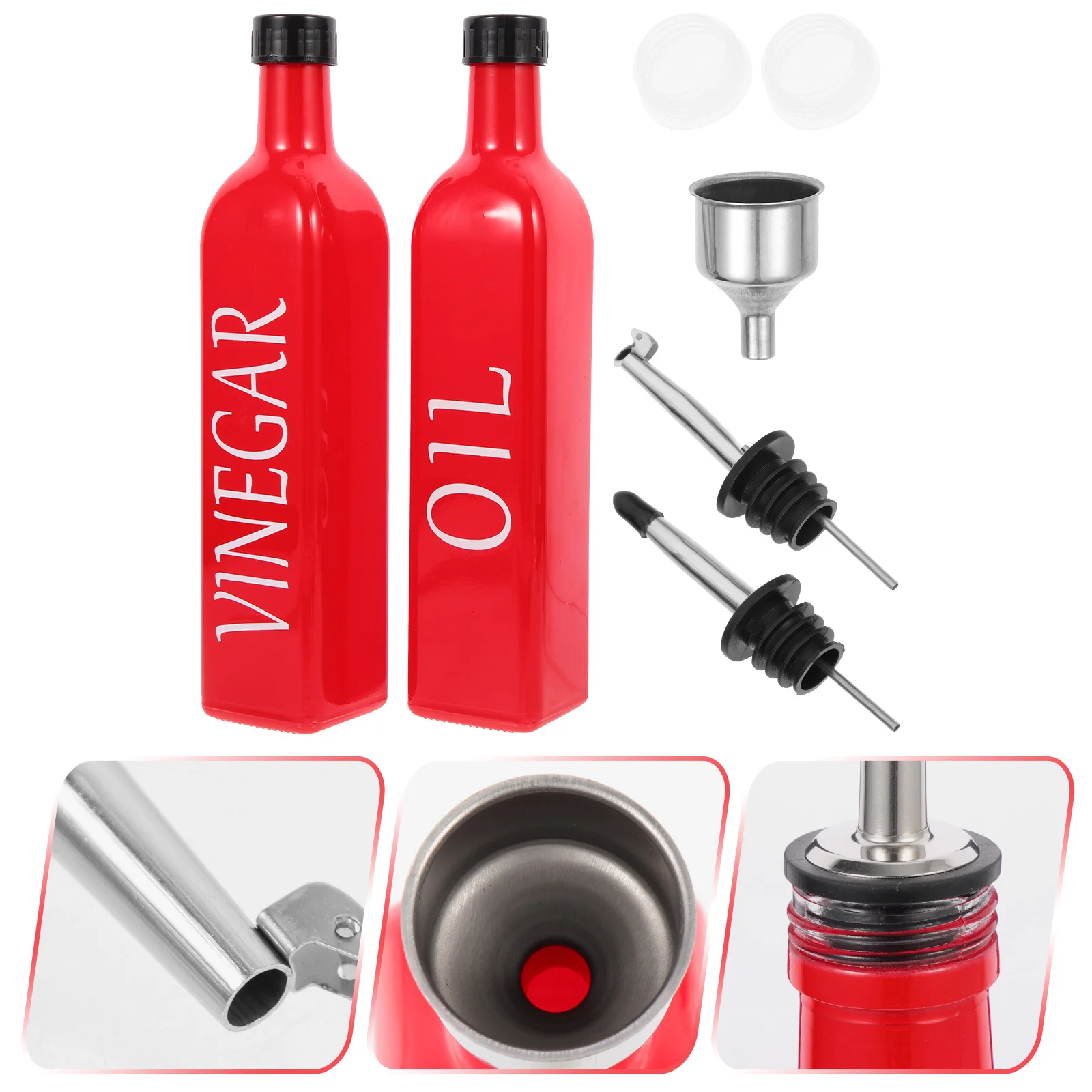 Oil Dispenser Bottle Vinegar Kitchen Olive Syrup Sauce Seasoning Container Cooking Soy Bottles Dressing Salad Pourer Condiment
Oil Dispenser Bottle Vinegar Kitchen Olive Syrup Sauce Seasoning Container Cooking Soy Bottles Dressing Salad Pourer Condiment