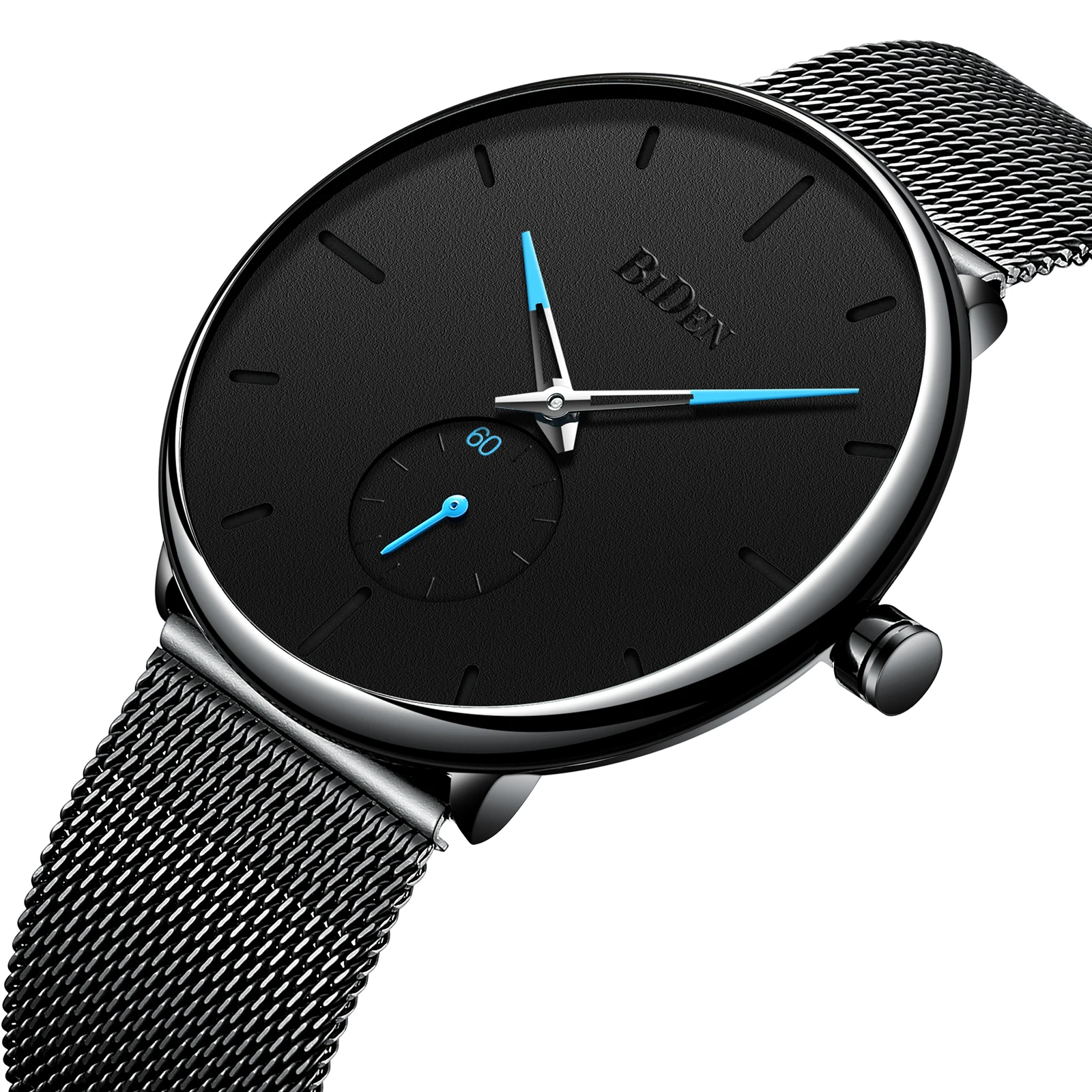 Minimalist Waterproof Super Slim Casual Quartz Watch For Men Dress With Mesh Band
Minimalist Waterproof Super Slim Casual Quartz Watch For Men Dress With Mesh Band