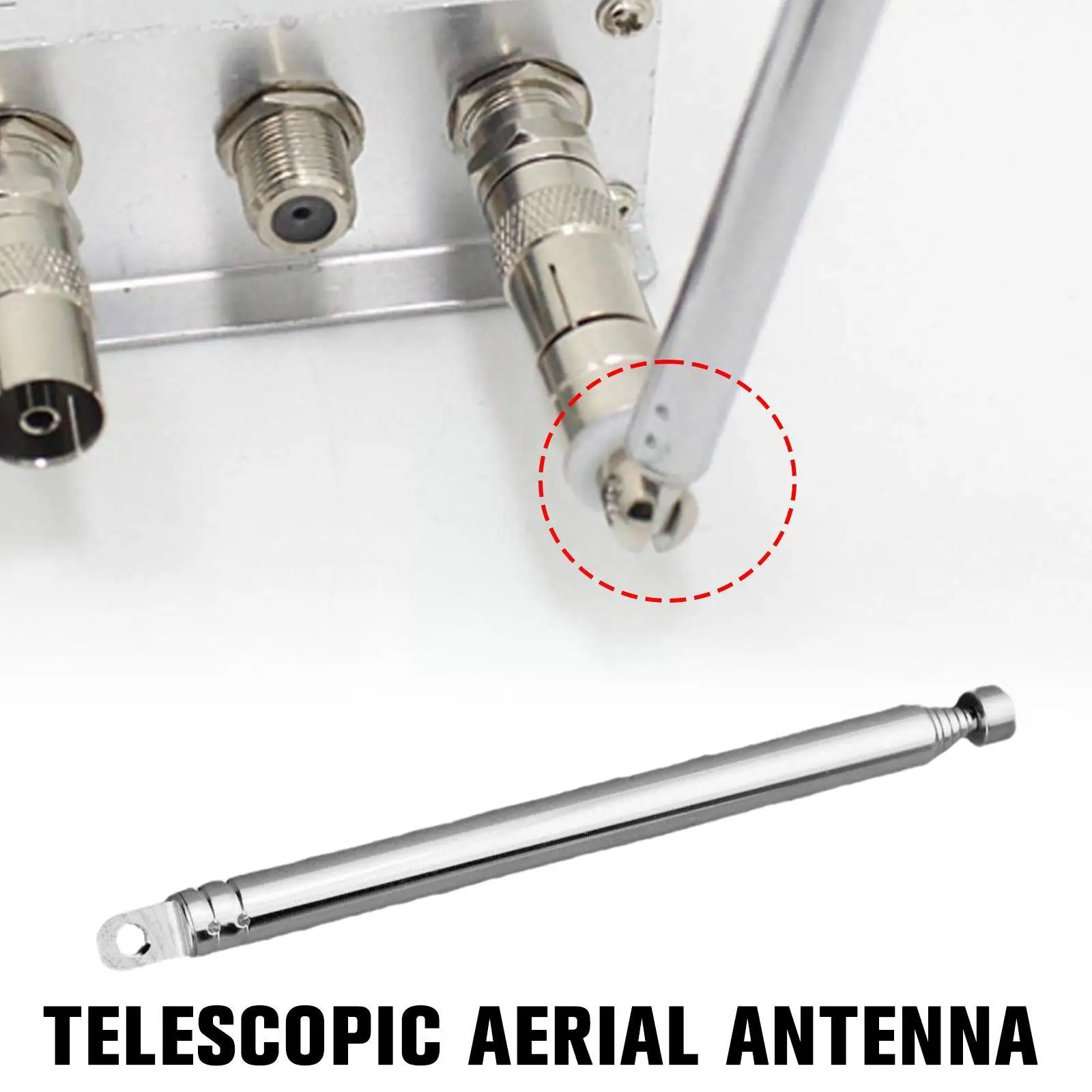 1 Piece New 7 Section Replacement Telescopic Aerial Aerial 740mm Radio Am/fm Antenna Length Tv Dab Universal Antenna Telesc W8l5
1 Piece New 7 Section Replacement Telescopic Aerial Aerial 740mm Radio Am/fm Antenna Length Tv Dab Universal Antenna Telesc W8l5