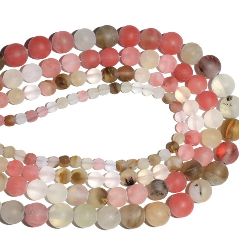 Wholesale Natural Stone Beads Frosted Watermelon Crystal Round Shape Loose Bead for Jewelry Making DIY Bracelet 4 6 8 10mm
Wholesale Natural Stone Beads Frosted Watermelon Crystal Round Shape Loose Bead for Jewelry Making DIY Bracelet 4 6 8 10mm
