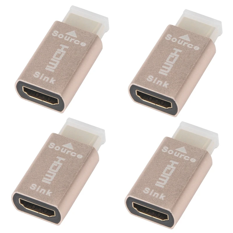 4X HDMI Lock Screen Signal Holder KVM HDMI2.0 Virtual Adapter EDID DDC Dummy Plug
4X HDMI Lock Screen Signal Holder KVM HDMI2.0 Virtual Adapter EDID DDC Dummy Plug