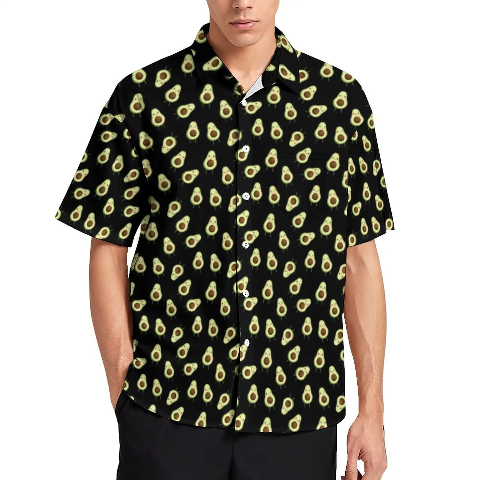 Cute Kawaii Avocado Beach Shirt Fruit Print Hawaiian Casual Shirts Man Fashion Blouses Short-Sleeved Custom Clothes 3XL 4XL
Cute Kawaii Avocado Beach Shirt Fruit Print Hawaiian Casual Shirts Man Fashion Blouses Short-Sleeved Custom Clothes 3XL 4XL