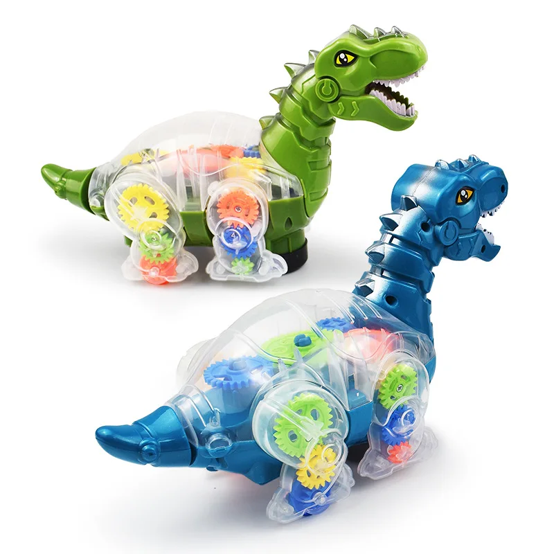New Children's Electric Universal Dinosaur Toy Car Sound Light Music Transparent Gear Flash Toy Boy Birthday Holiday Gift
New Children's Electric Universal Dinosaur Toy Car Sound Light Music Transparent Gear Flash Toy Boy Birthday Holiday Gift